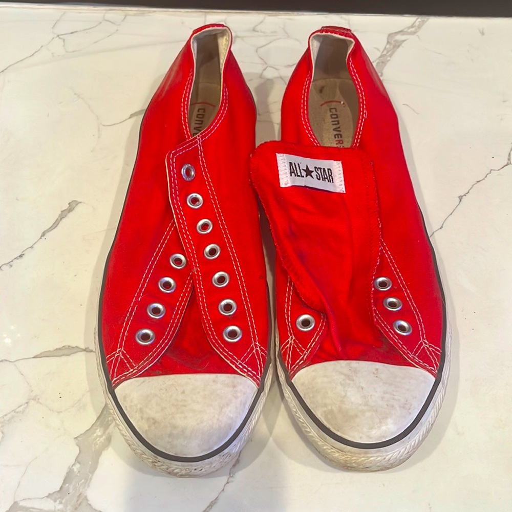 Red Converse All Stars